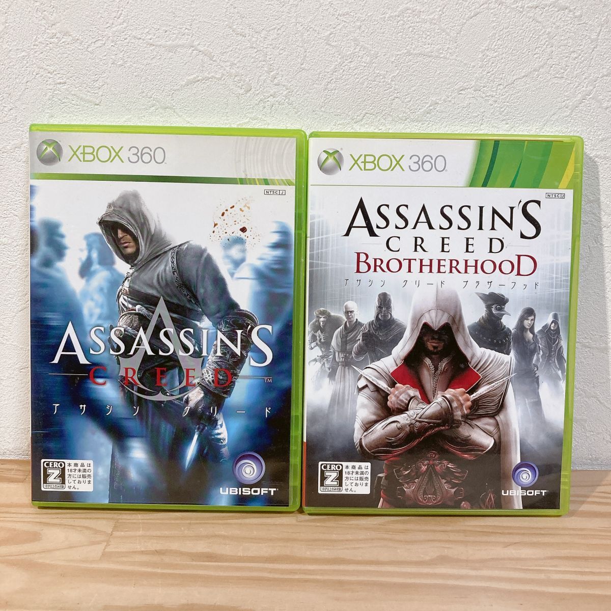 【中古】〈Xbox360ソフト〉2本セット アサシンクリード1&ブラザーフッド Xbox 360 マイクロソフト★A2509-0126拍卖