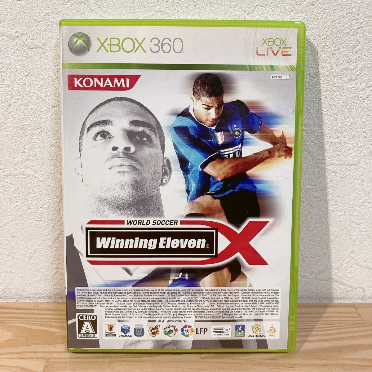 【中古】〈Xbox360ソフト〉ワールドサッカーウイニングイレブン エックス Xbox 360 マイクロソフト★A2509-0147拍卖