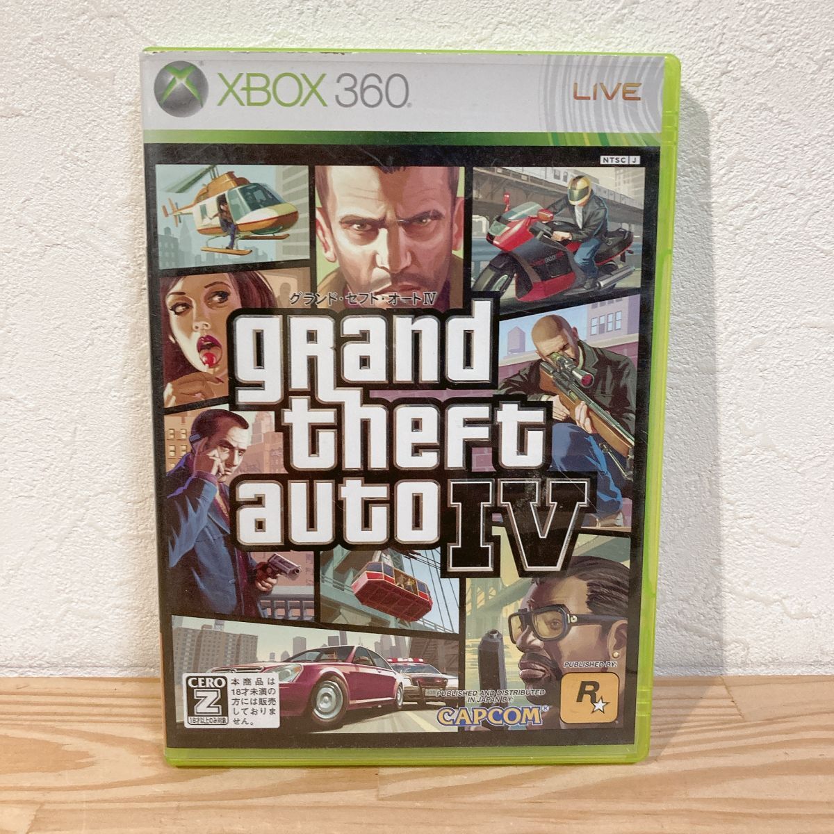 【中古】〈Xbox360ソフト〉グランド・セフト・オート4 Xbox 360 マイクロソフト★A2509-0148拍卖