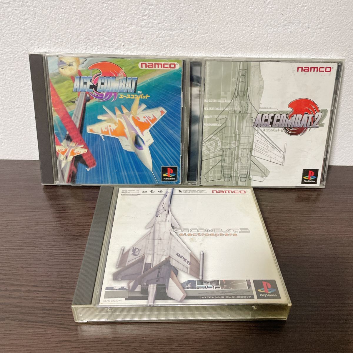 【中古】〈PS1ソフト〉3本セット エースコンバット1&2&3 プレイステーション プレステ★A2509-0184拍卖