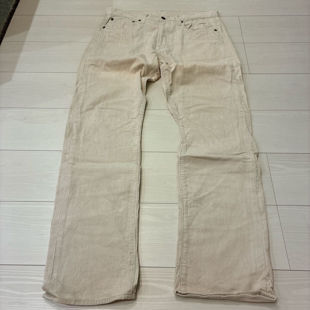 GU コーデュロイパンツ アイボリー M archive アメカジ オールド コーデュロイ チノパン archive拍卖