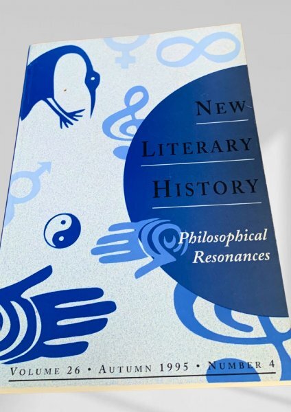 New Literary History Vol. 26, No. 4 第26巻第4号(1995年秋) ニュー・リテラリー・ヒストリー, 文学研究拍卖