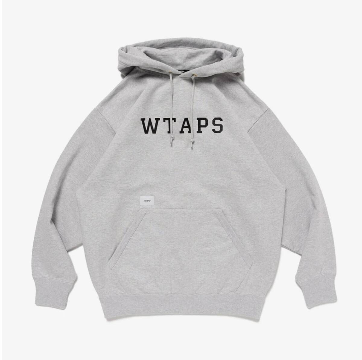 WTAPS 25 SS ACADEMY / HOODY / COTTON COLOR : ASH GRAY SIZE : M ダブルタップス拍卖