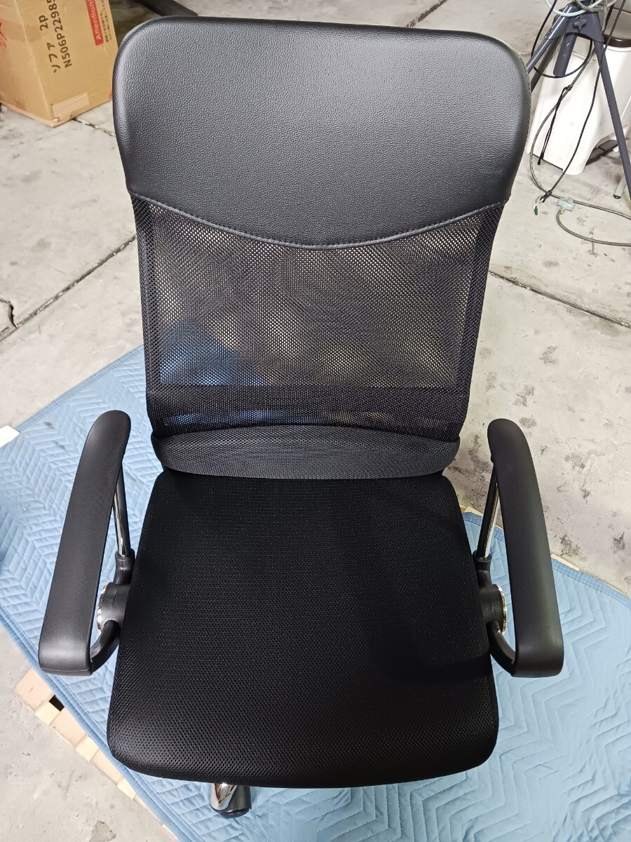 y090403k オフィスチェア デスクチェア テレワーク 通気性 椅子 ブラック BK 拍卖