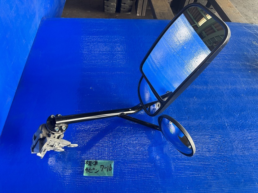 日野デュトロ ダイナ 純正ミラー 左 標準キャビン 中古 7-16 4ピン R3以降用拍卖