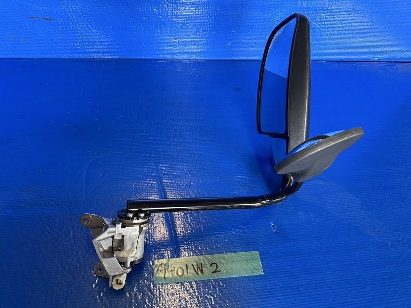 日野デュトロ ダイナ 純正ミラー 左 ワイドキャビン 中古 9-1 2ピン R3以降用拍卖