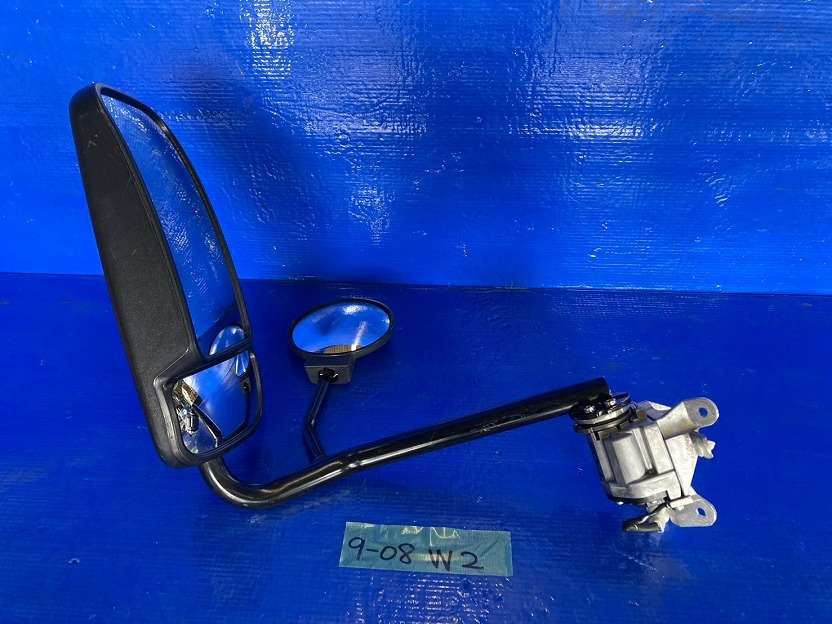 日野デュトロ ダイナ 純正ミラー 左 ワイドキャビン 中古 9-8 2ピン R3以降用拍卖