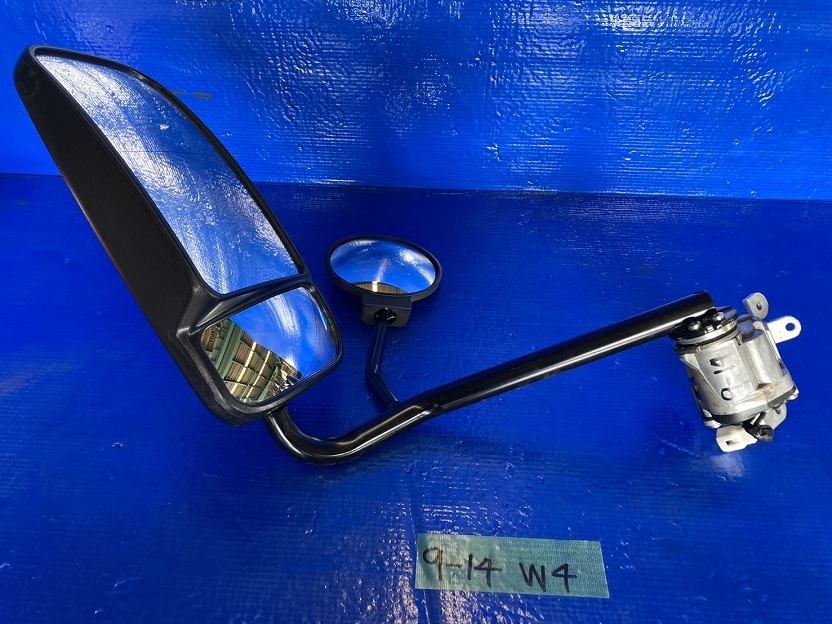 日野デュトロ ダイナ 純正ミラー 左 ワイドキャビン 中古 9-14 4ピン R3以降用拍卖