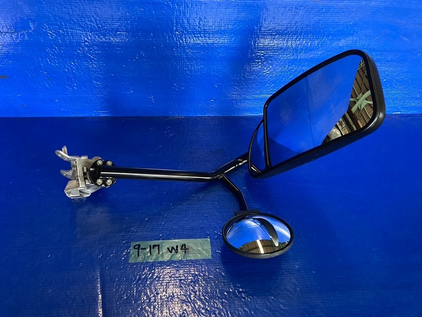日野デュトロ ダイナ 純正ミラー 左 ワイドキャビン 中古 9-19 2ピン R3以降用拍卖