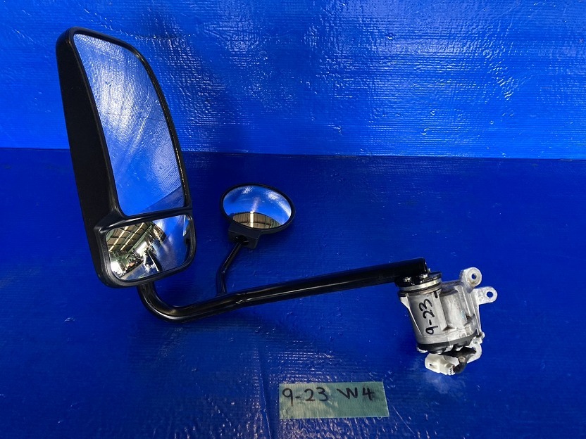 日野デュトロ ダイナ 純正ミラー 左 ワイドキャビン 中古 9-23 4ピン R3以降用拍卖