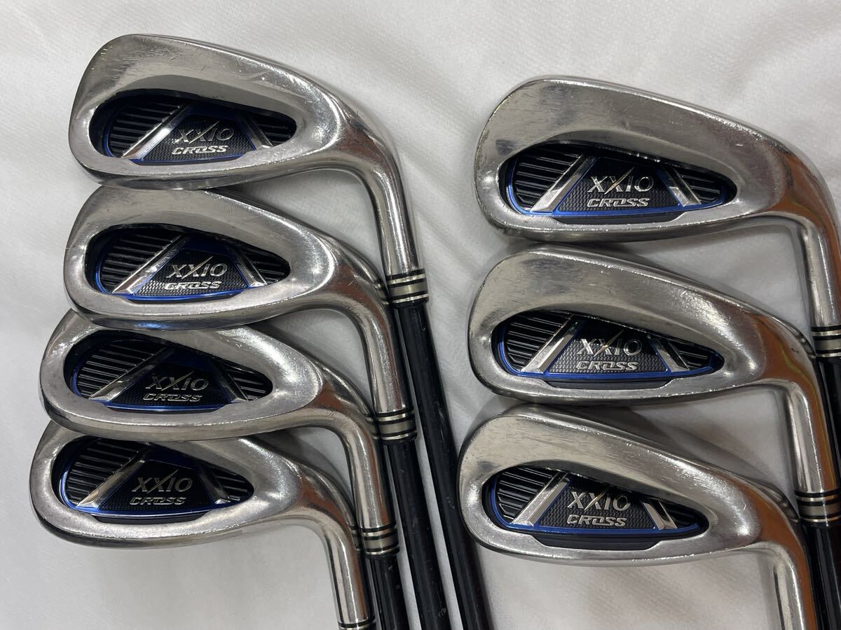 本州のみ送料無料◇即決価格◇アイアン◇ダンロップ◇XXIO CROSS◇MH1000◇7-9,P,A,D,S◇R◇(7I)37.75in,345g拍卖