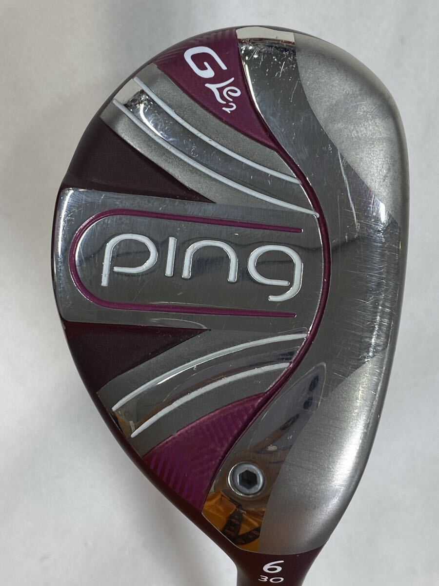 本州のみ送料無料◇即決価格◇UT◇ピン◇G Le 2◇ULT 240J◇30度◇L◇37.75in◇321g◇カバーあり拍卖