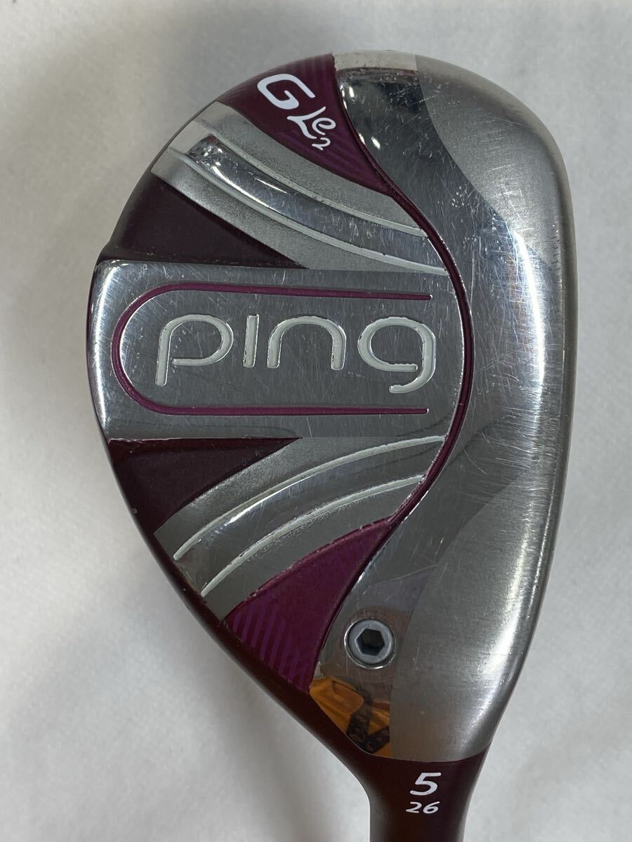 本州のみ送料無料◇即決価格◇UT◇ピン◇G Le 2◇ULT 240J◇26度◇L◇38.25in◇277g◇カバーあり拍卖