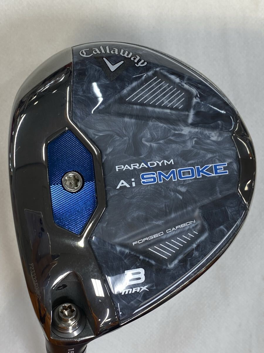 本州のみ送料無料◇即決◇FW◇キャロウェイ◇PARADYM Ai SMOKE MAX◇TENSEI 50 for Cw(Ai SMOKE)◇15度◇SR◇42.75in◇314g◇カバーなし拍卖