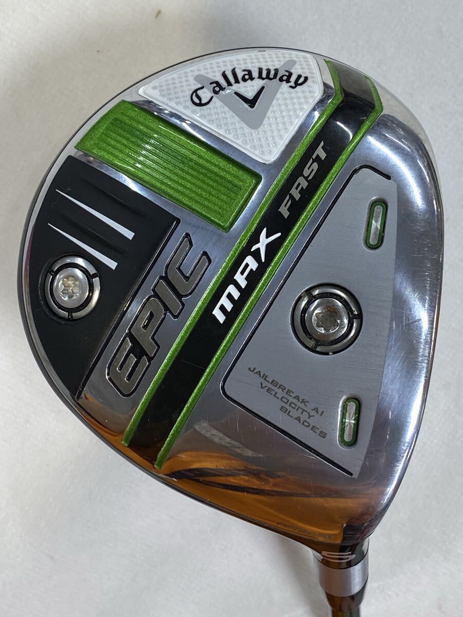 本州のみ送料無料◇即決価格◇FW◇キャロウェイ◇EPIC MAX FAST◇Speeder EVOLUTION for Cw◇18度◇R◇42.5in◇285g◇カバーあり拍卖