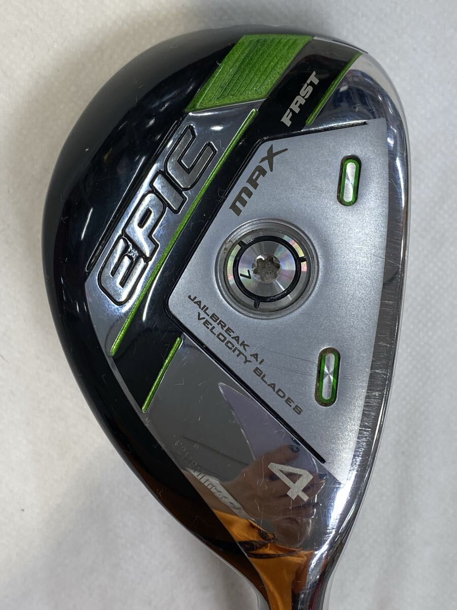 本州のみ送料無料◇即決価格◇UT◇キャロウェイ◇EPIC MAX FAST◇Speeder EVOLUTION for Callaway◇20度◇R◇40in◇318g◇カバーあり拍卖