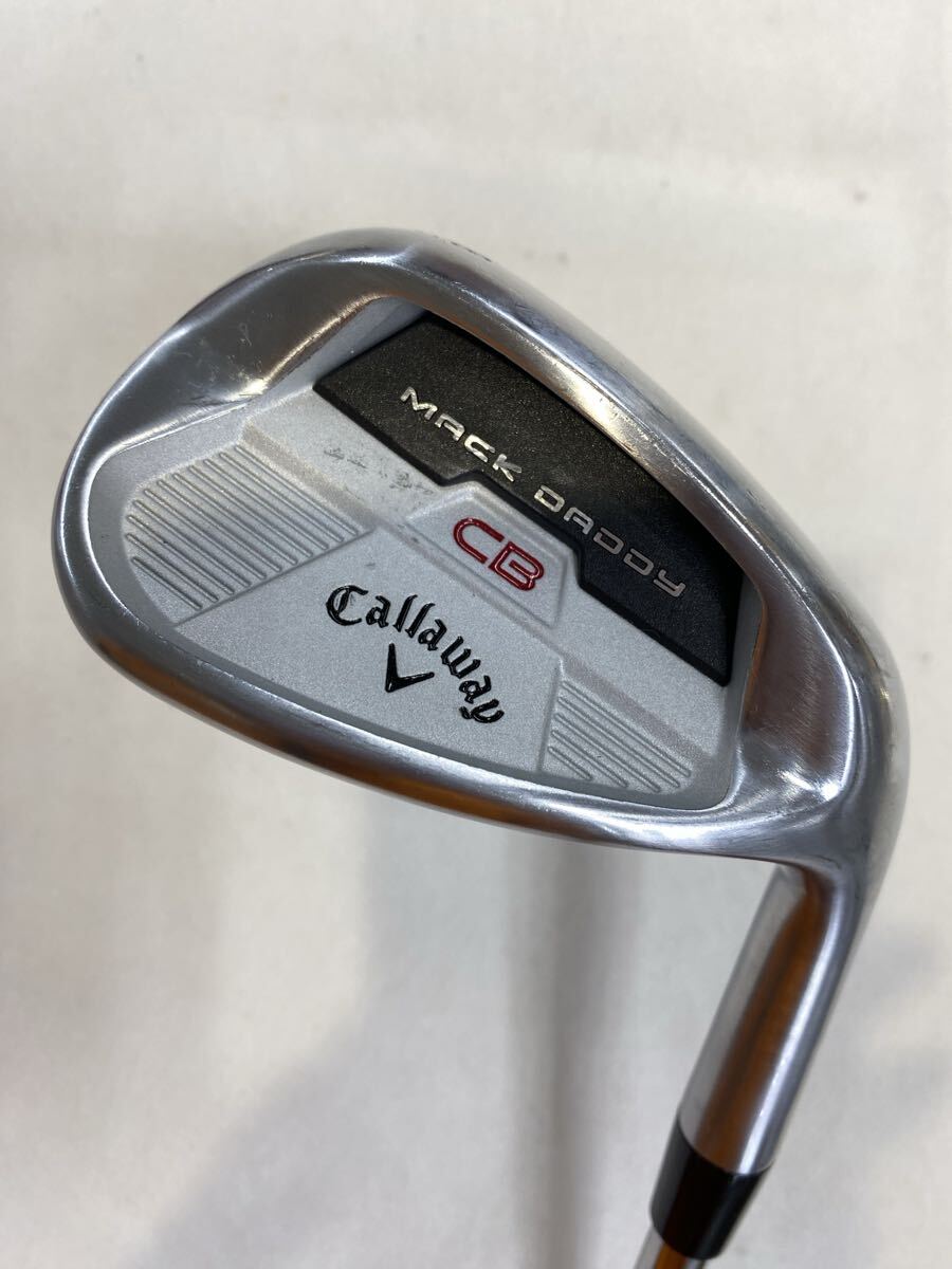 本州のみ送料無料◇即決価格◇ウェッジ◇キャロウェイ◇MACK DADDY CB◇NSプロ Zelos 7◇48度◇S◇35.5in◇426g◇カバーなし拍卖