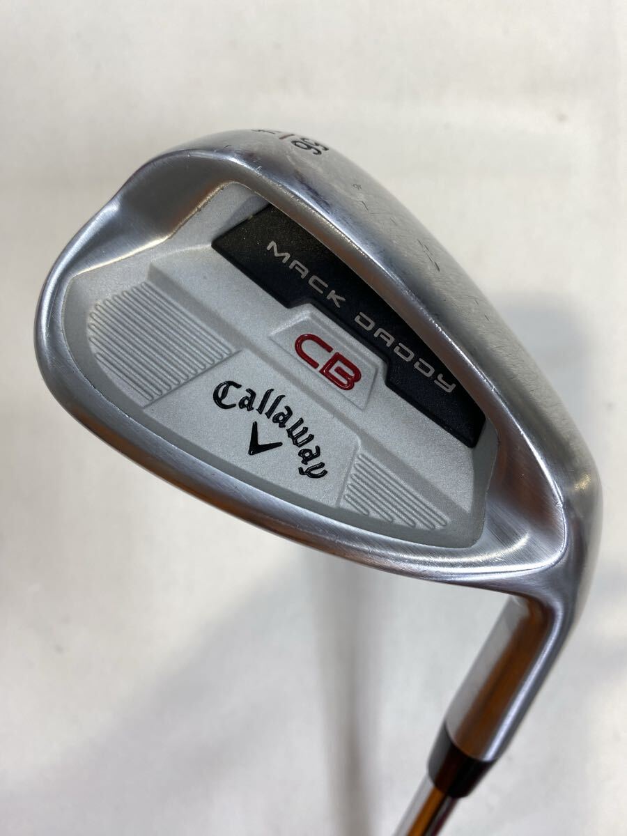 本州のみ送料無料◇即決価格◇ウェッジ◇キャロウェイ◇MACK DADDY CB◇NSプロ Zelos 7◇56度◇S◇35in◇432g◇カバーなし拍卖