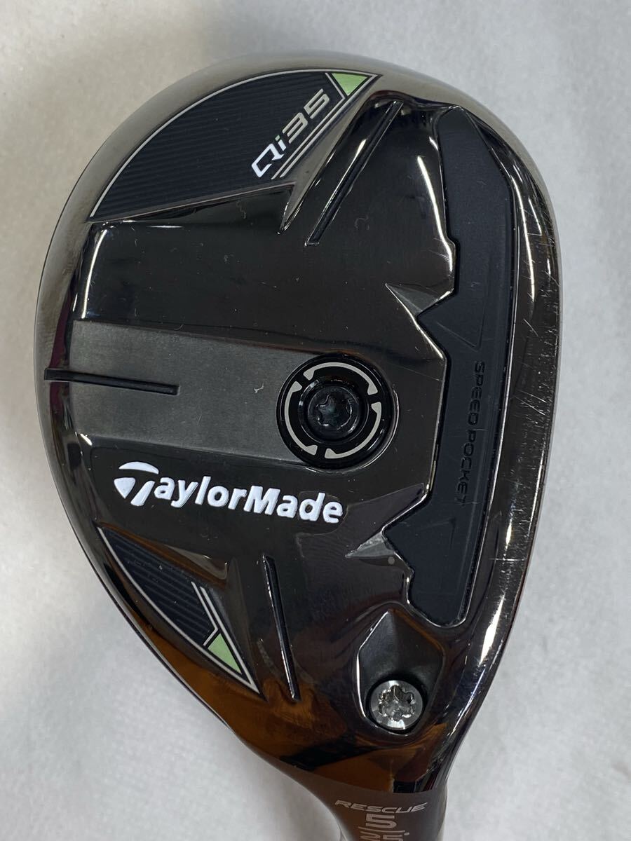 本州のみ送料無料◇即決価格◇UT◇テーラーメイド◇Qi35◇Diamana BLUE TM60 2025◇25度◇R◇39.75in◇342g◇カバーなし拍卖