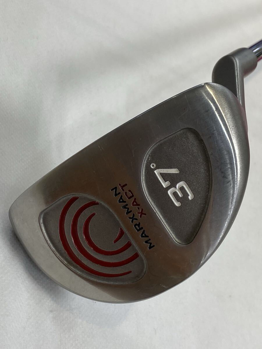 本州のみ送料無料◇即決価格◇パター◇オデッセイ◇X-ACT(2011)◇オリジナルスチール◇37度◇32.5in◇493g◇カバーなし拍卖