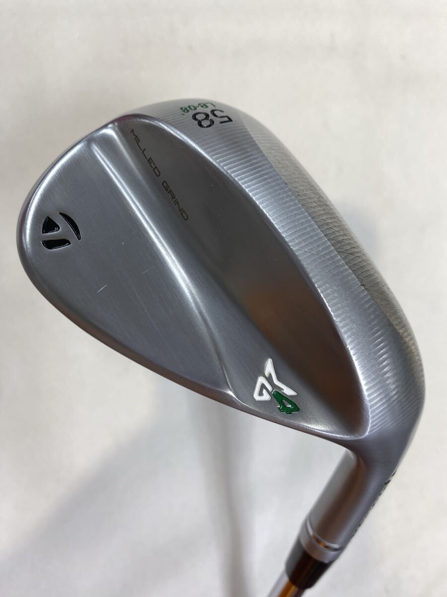 本州のみ送料無料◇ウェッジ◇テーラーメイド◇MILLED GRIND 4 クローム◇NSプロ MODUS 3 TOUR 105◇58度◇S◇35in◇458g拍卖