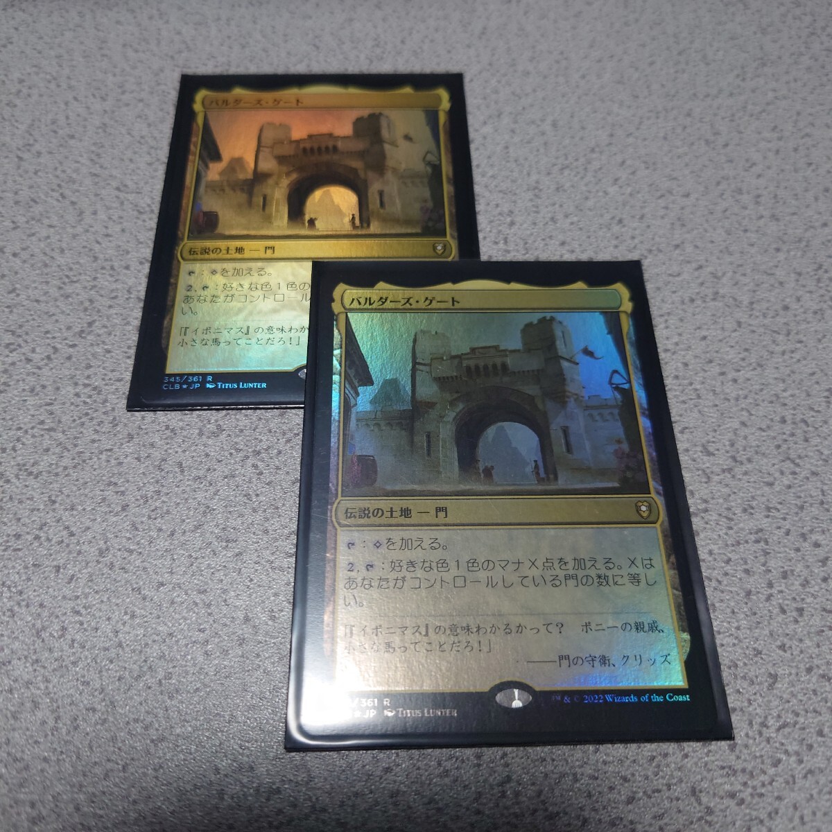 MTG CLB バルダーズ・ゲート 日本語foil 二枚セット 即決拍卖