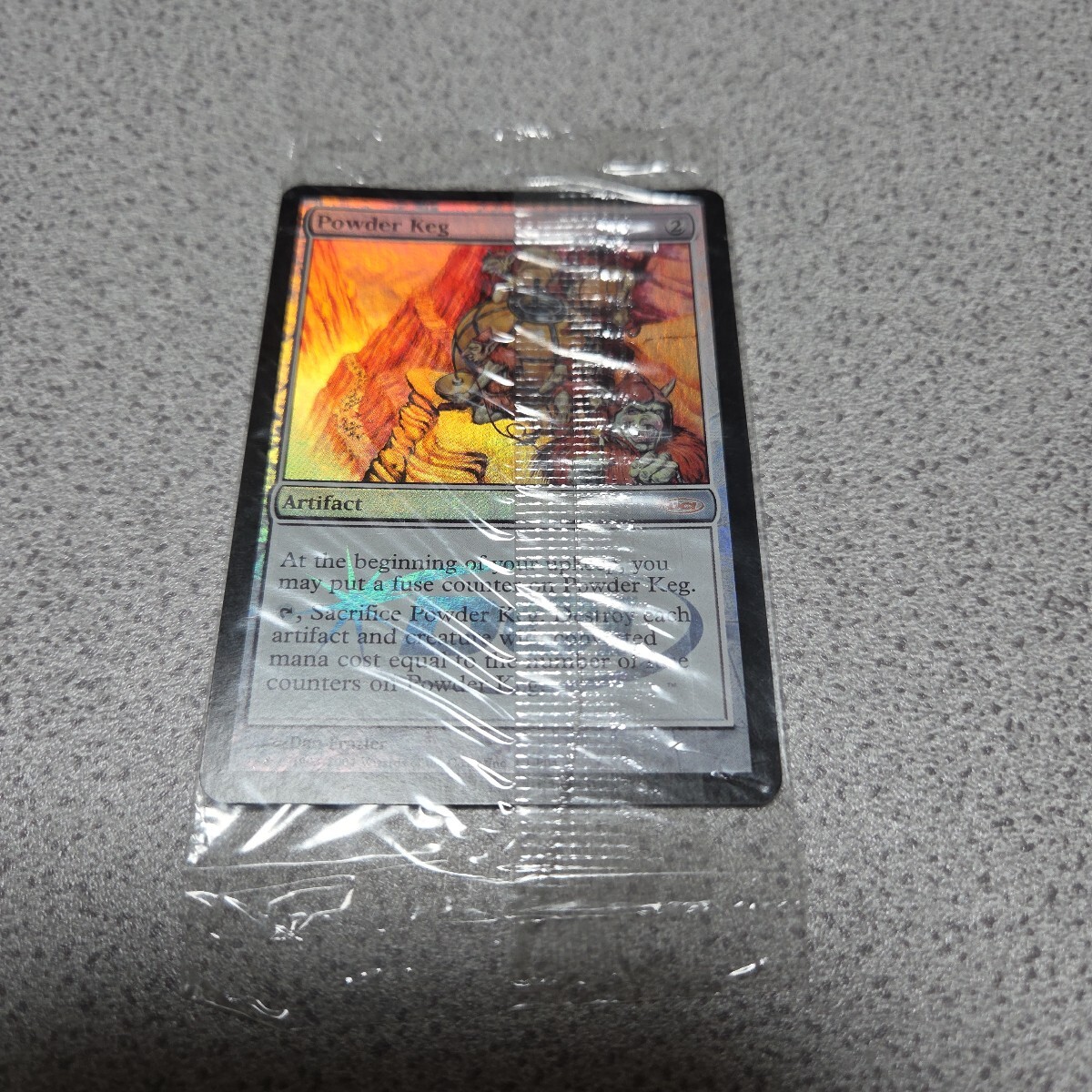 MTG DCI 火薬樽 英語foil 一枚 未開封 即決拍卖