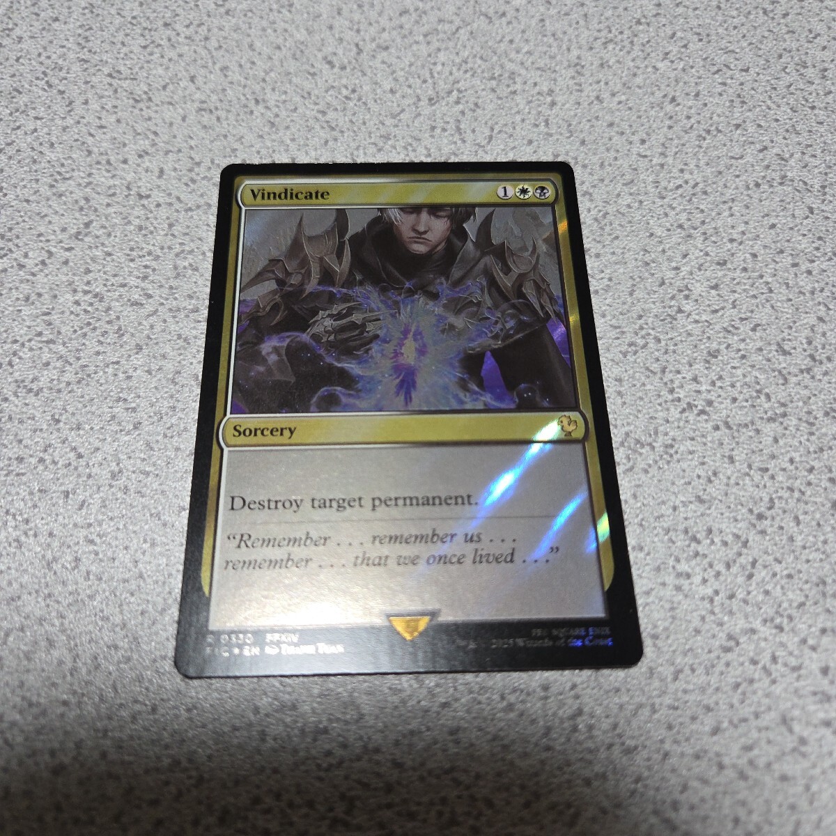 MTG FIN 名誉回復 英語サージfoil 一枚 ファイナルファンタジー Final Fantasy 統率者デッキ FIC 即決拍卖