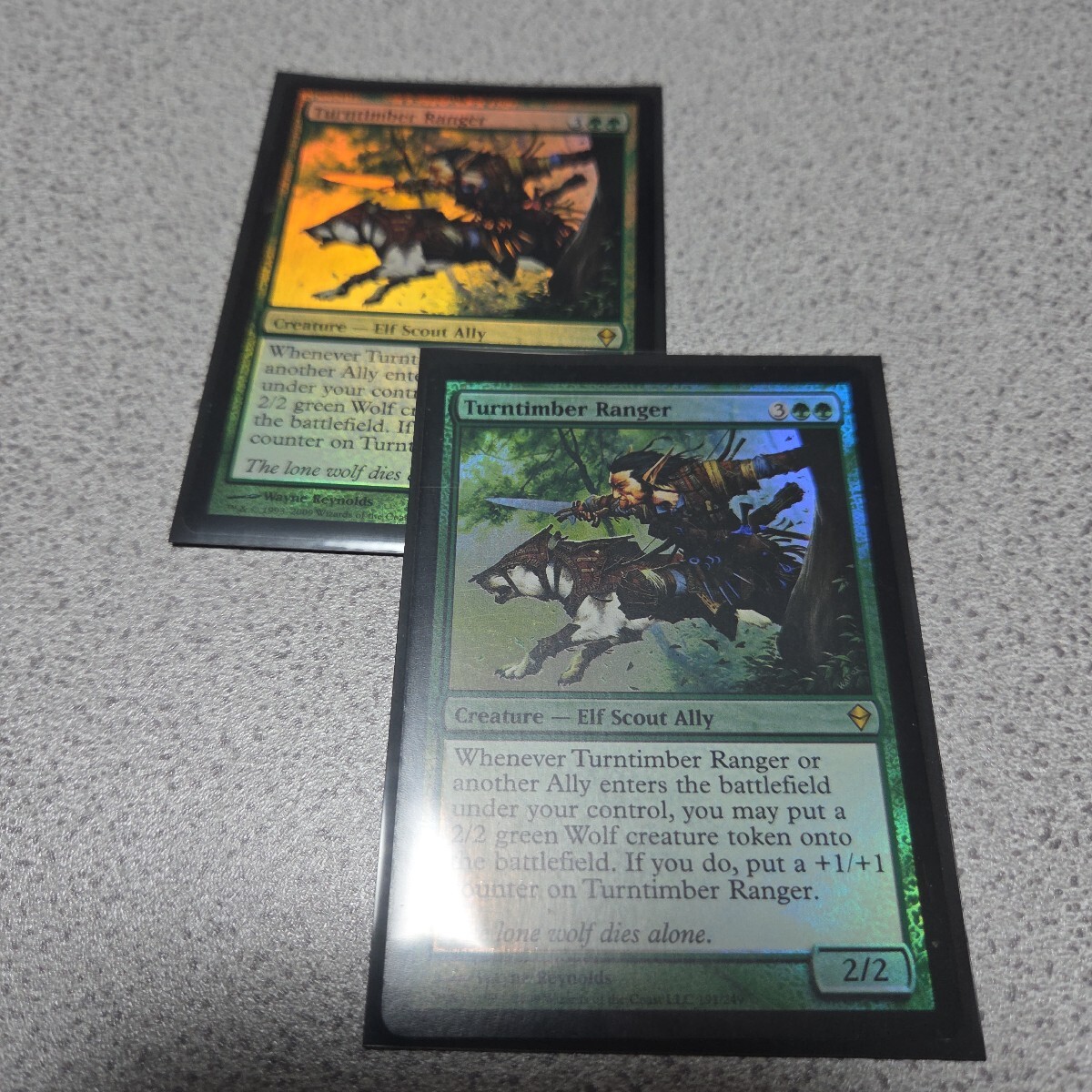 MTG ZEN 変わり樹のレインジャー 日本語foil 二枚セット 即決拍卖