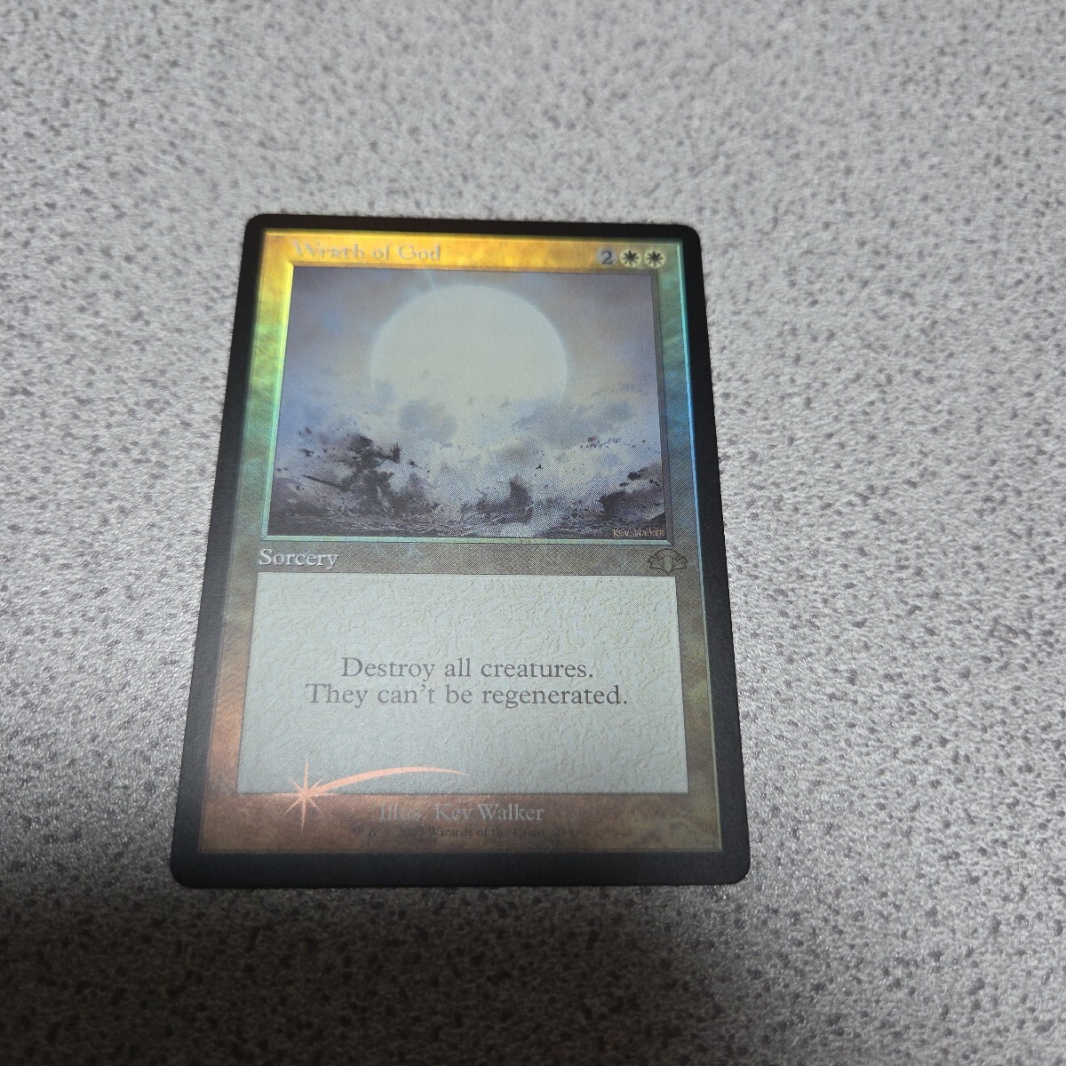 MTG DMR 神の怒り 英語foil 一枚 旧枠 即決拍卖