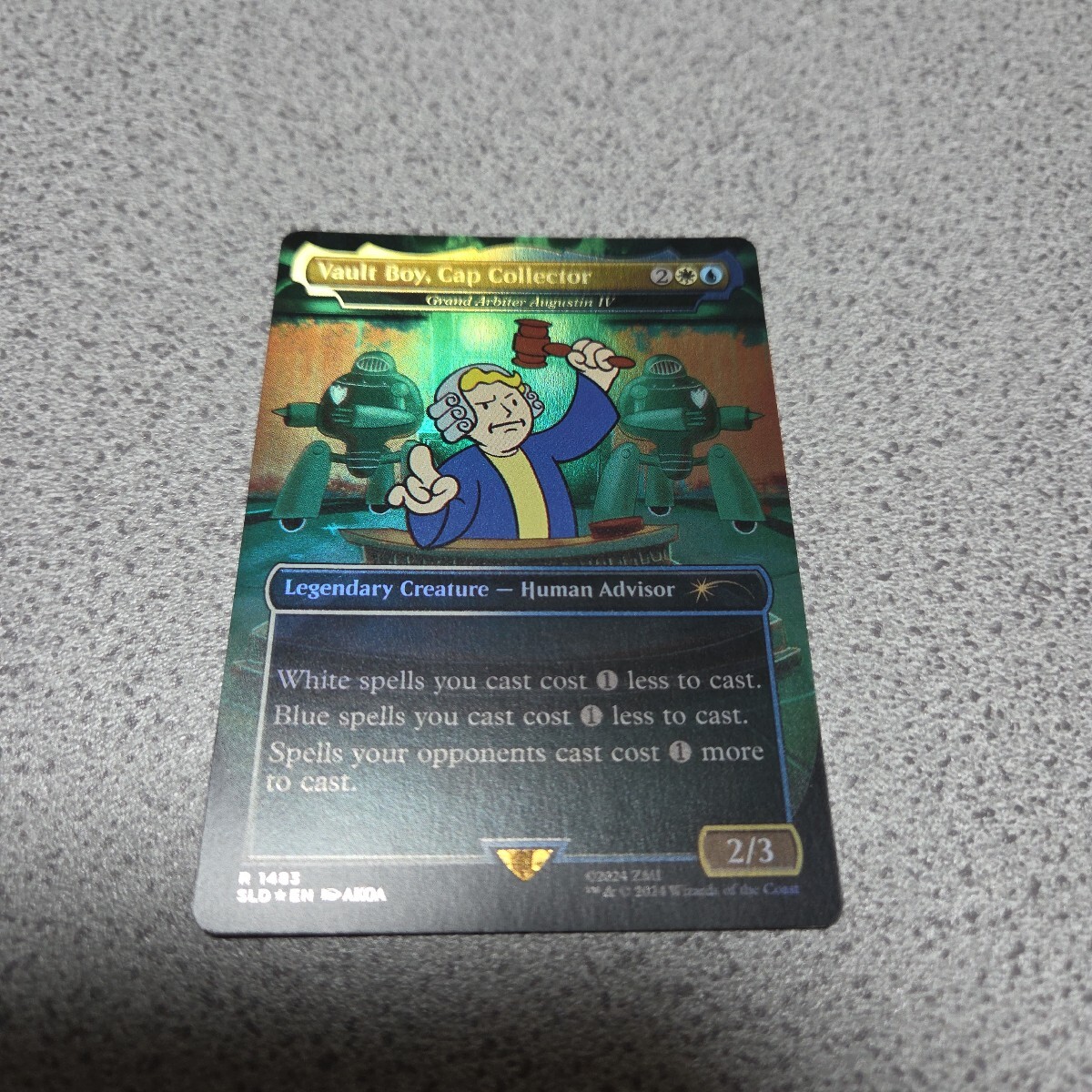 MTG SLD アウグスティン四世大判事 Vault boy, Cap collector 英語foil 一枚 Secret Lair Equinox Superdrop 2024 Secret Lair x 即決拍卖