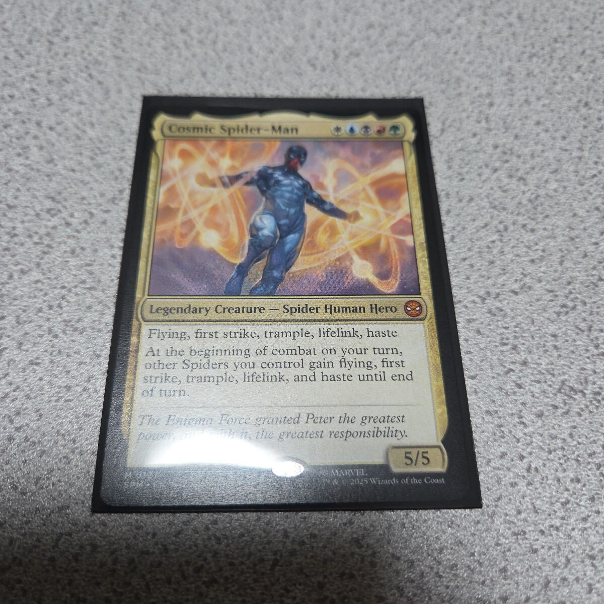 MTG SPM コズミック・スパイダーマン 英語 一枚 スパイダーマン Spider Man 即決拍卖