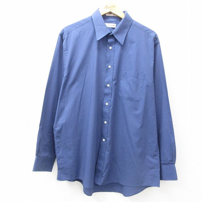 XL/古着 ピエールカルダン 長袖 ブランド シャツ メンズ 90s 紺 ネイビー 25apr09 中古 トップス拍卖