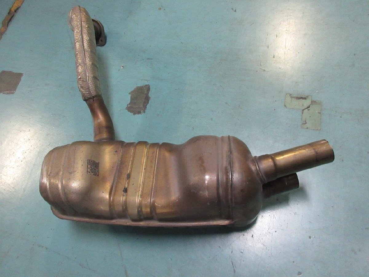 #814 ポルシェ981ボクスター/ケイマン 純正マフラー 左 L ②(981.111.221.01)拍卖