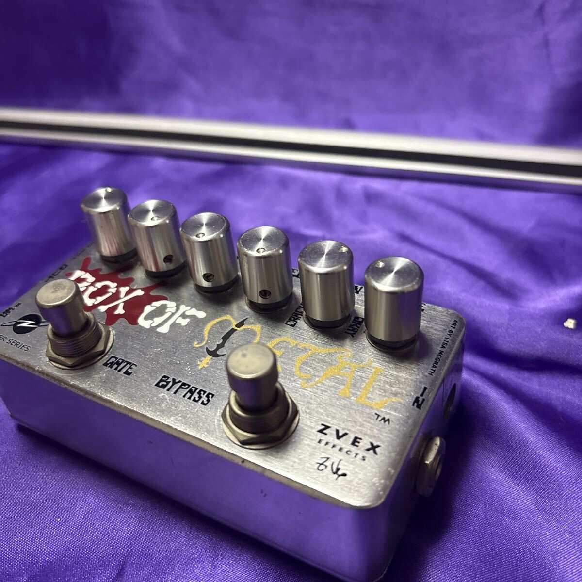 Z.Vex エフェクト ベクスター ボックス・オブ・メタル ディストーション ギター エフェクト ペダル 美品拍卖