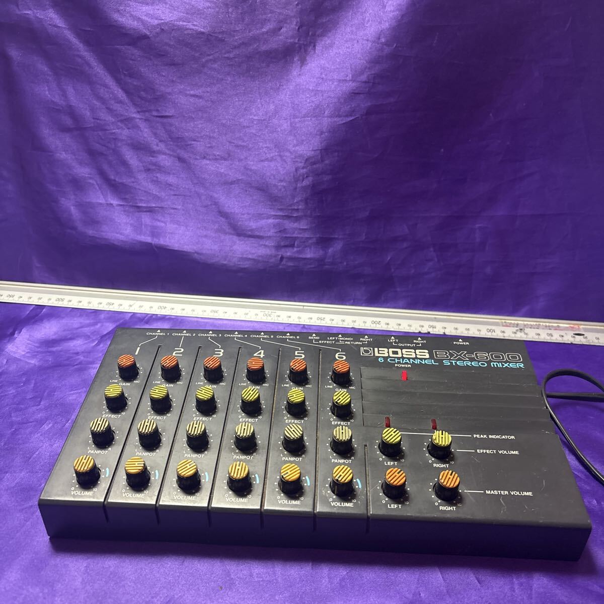 BOSS BX-600 6CHANNEL STEREO MIXER JUNK ボス ミキサー拍卖