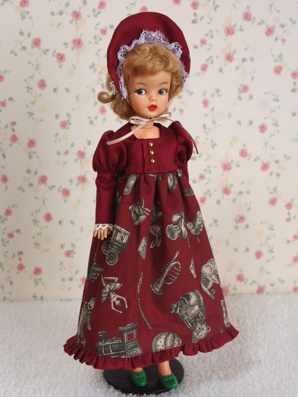 Doll Dressing♪ハンドメイド タミーちゃんサイズお洋服セット人形/アウトフィット/衣装/ワンピース/ドレス/ドール服/レトロ/帽子/ロリータ拍卖