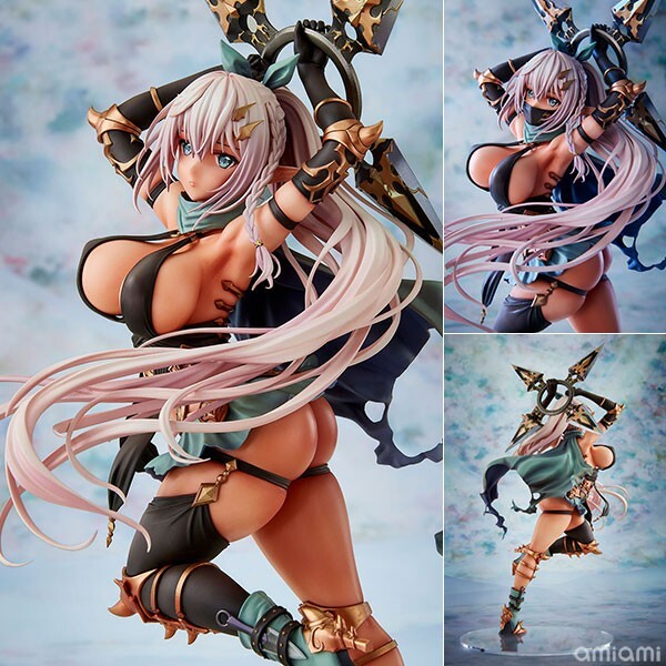 新品未開封 送料無料 ダークエルフ村第4村人 カミラ 1/6スケール完成品フィギュア拍卖