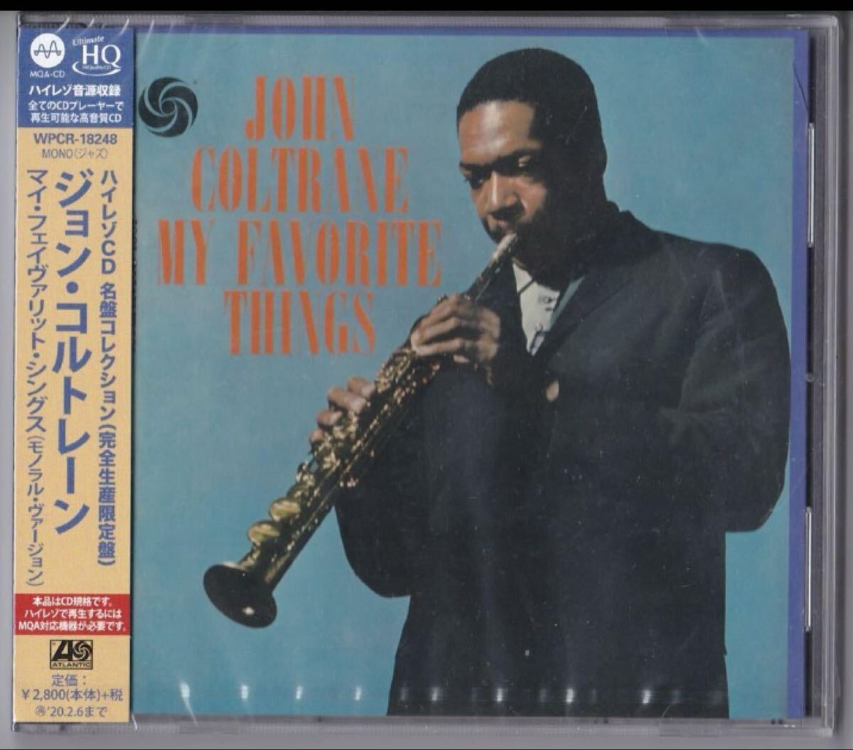 MQA-CD マイ・フェイヴァリット・シングス ジョン・コルトレーン John ColtraneMy Favourite Things拍卖