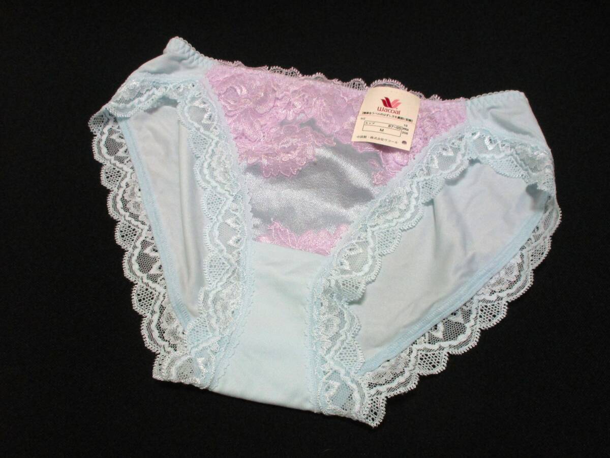SALE ワコール ショーツ M ブルー系 新品タグ付 700★拍卖