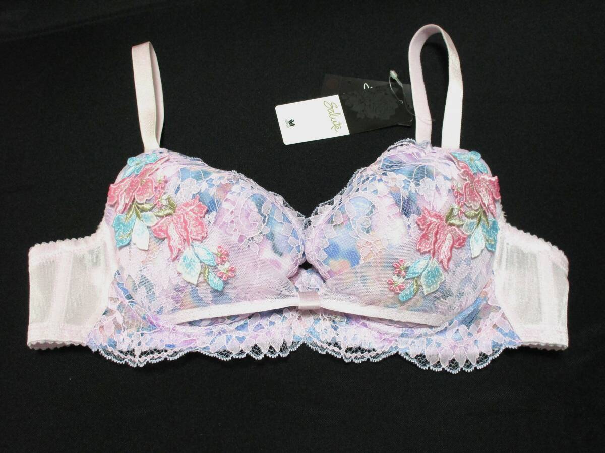 希少 ワコール サルート リボンブラ E70 32G パリ 恋の手ほどき 新品タグ付 708★拍卖