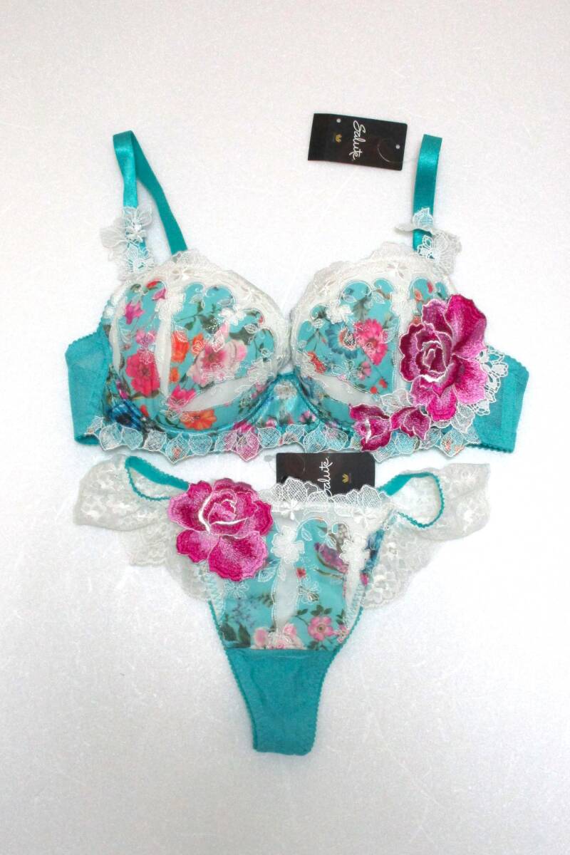 希少 ワコール サルート ブラ&ショーツ E70 M 源氏物語 23G 新品タグ付 667★拍卖