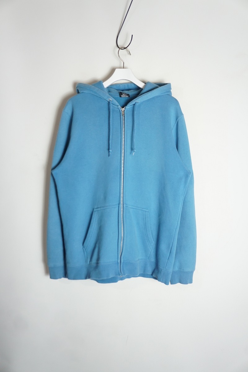 国内正規 希少 Stussy ステューシー Realtree Logo Full Zip Hoodie トレーナー スウェット ジップ パーカー フーディー 水色 M 609P★4拍卖