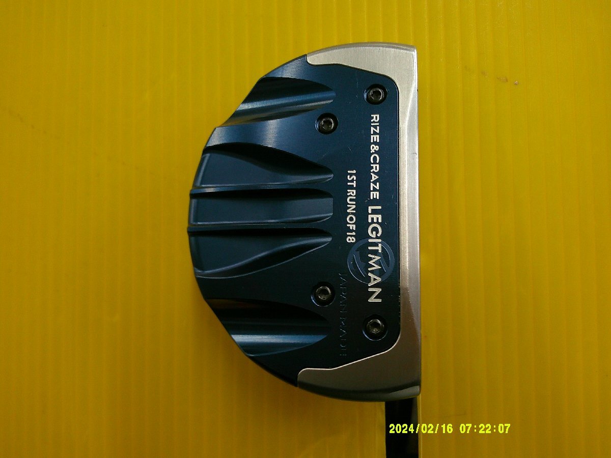 】 その他 SQUAD RIZE&CRAZE LEGITMAN 1st RUN OF 18 540g 35インチ パター 20250923☆258552 #2拍卖