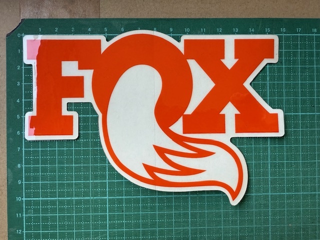 FOX RACING フォックス レーシング ショックアブソーバー サスペンション ステッカー 未使用品拍卖