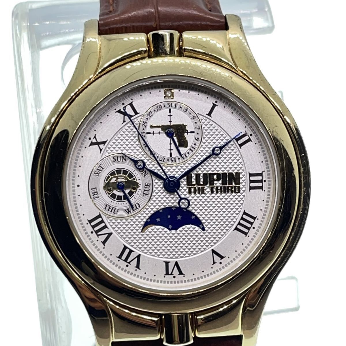 ルパン三世 腕時計 1000本 限定 ベルト劣化 動作未確認 I28-14拍卖