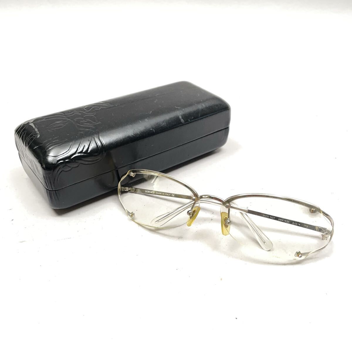 VERSACE サングラス MOD. N37 26M/535 6114 115 ケース付き I28-46拍卖