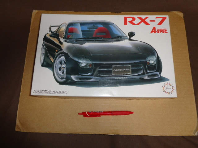 フジミ1/24 マツダスピードRX-7 Aスペック仕様 定形外920円送付拍卖