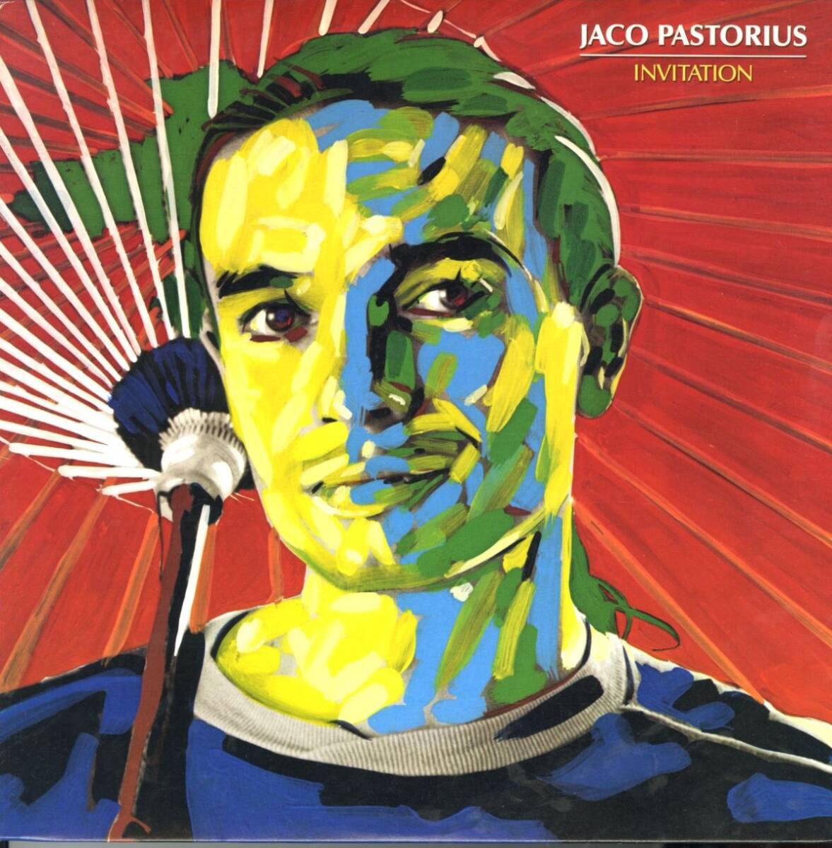 US盤LP!Jaco Pastorius / Invitation 1983年作【Warner Bros. Records / 9 23876-1】ジャコ・パストリアス Fusion フュージョン JAZZ拍卖