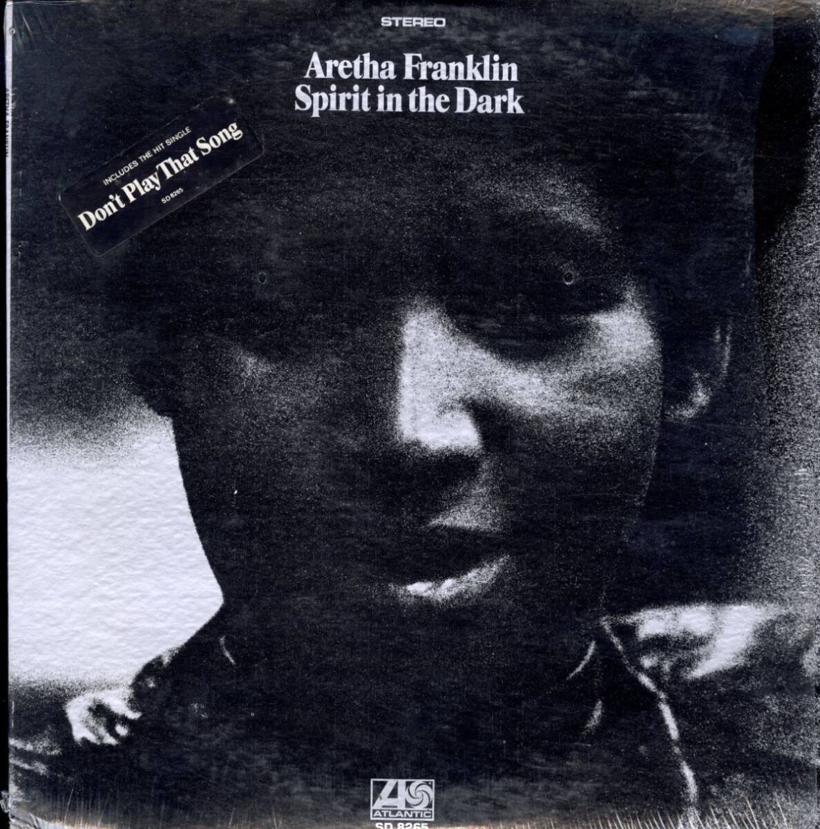 USオリジLP!BROADWAYラベル Wロゴなし シュリンク・ハイプステッカー付 Aretha Franklin / Spirit In The Dark 70年【Atlantic SD 8265】拍卖